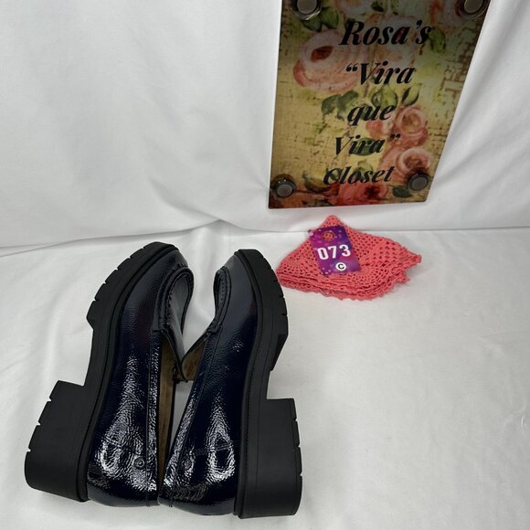 NW/OT or box NYDJ Henna Platform Loafer Navy Size 8.5 M - Picture 9 of 16